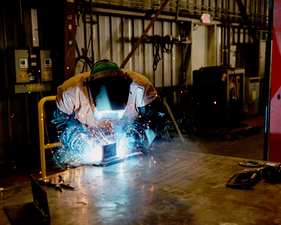 Con-Vey welder fabricator welding fabricating sparks