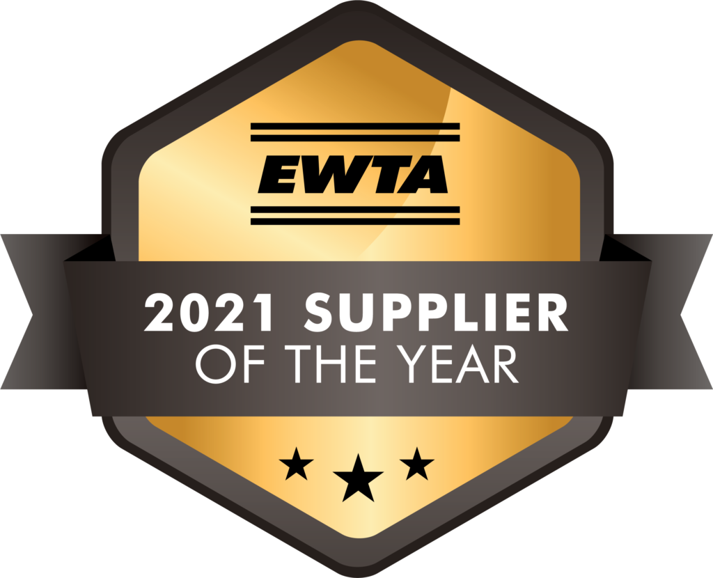 EWTA Engineered Wood Technology Association 2021 Supplier of the Year SOY logo for Equipment and Tooling category Con-Vey
